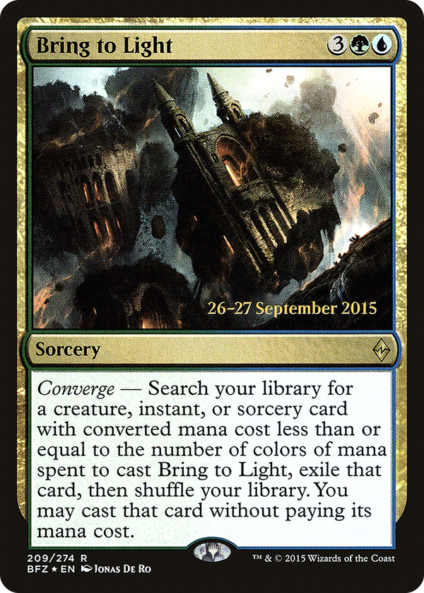Bring to Light (pbfz)