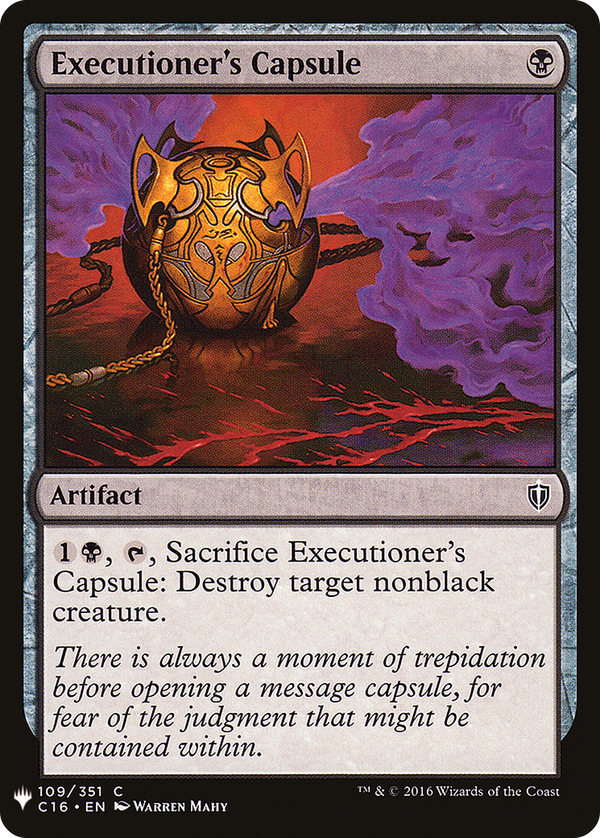 Executioner's Capsule (plst)
