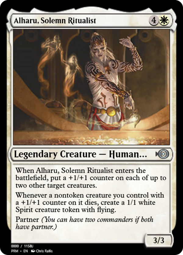 Alharu, Solemn Ritualist (prm)