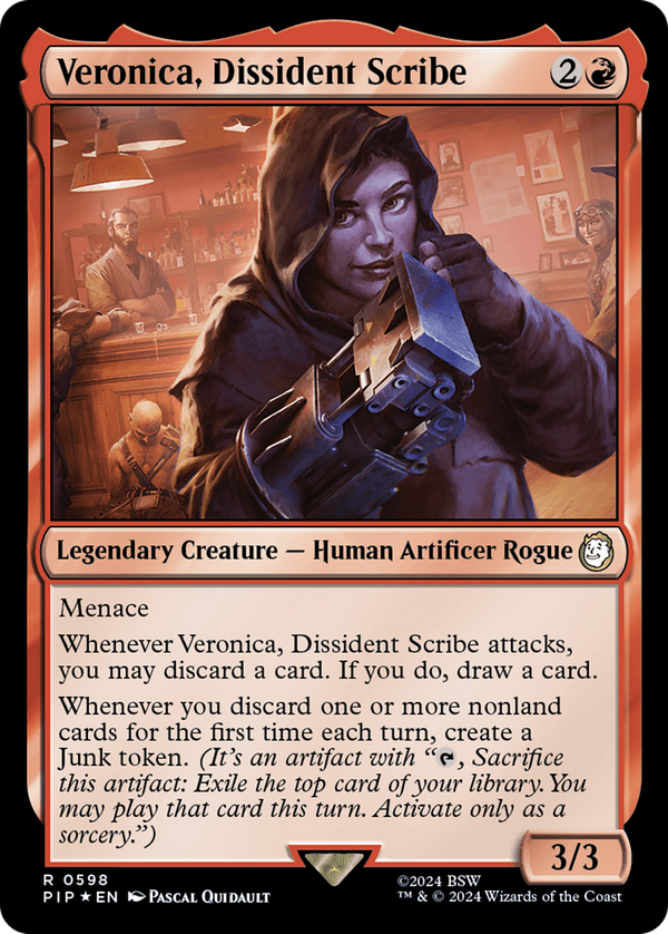 Veronica, Dissident Scribe (pip)