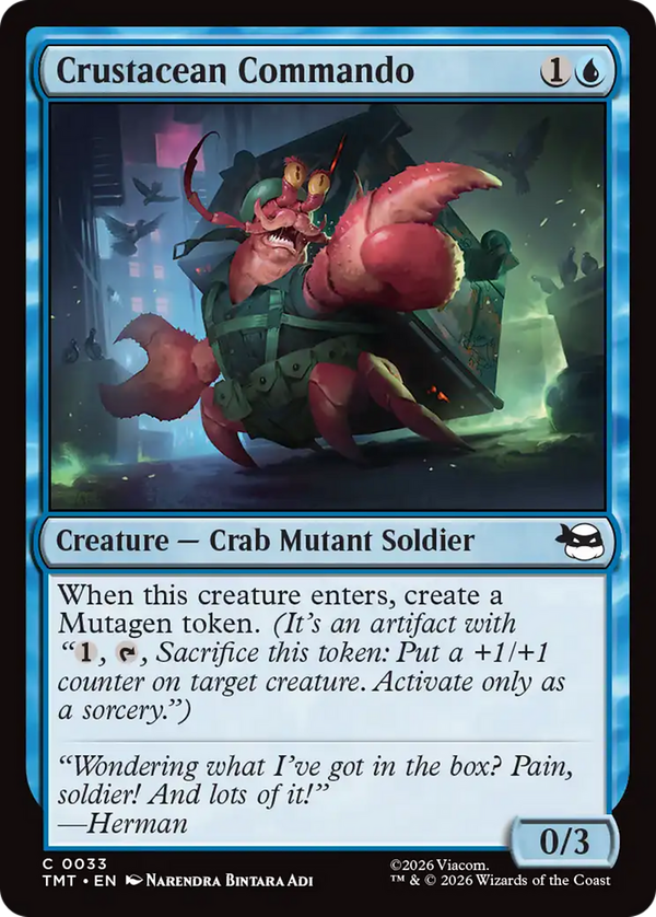 Crustacean Commando (tmt)