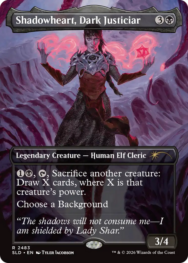 Shadowheart, Dark Justiciar (sld)
