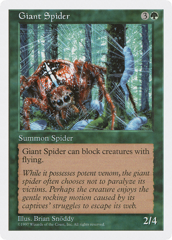 Giant Spider (5ed)