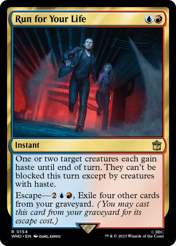 Run for Your Life (who)