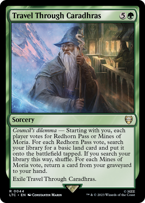 Travel Through Caradhras (ltc)