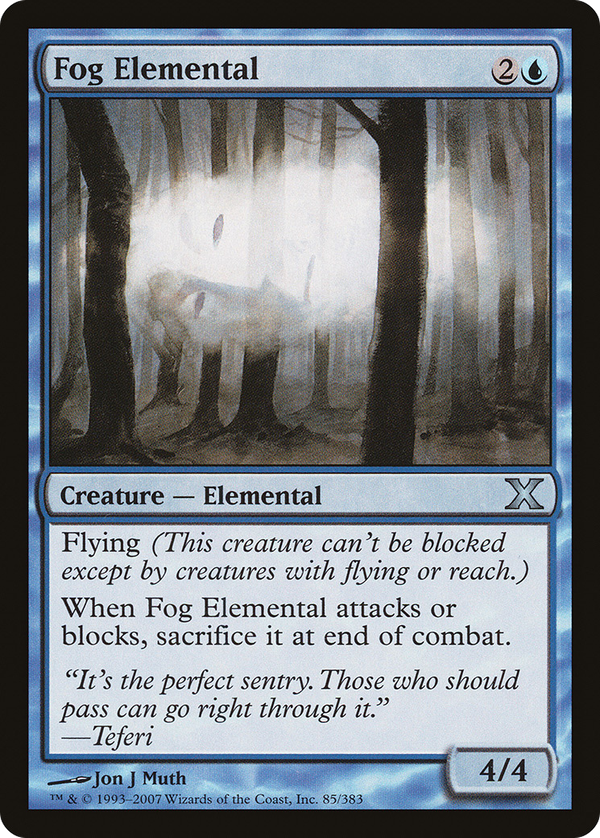 Fog Elemental (10e)