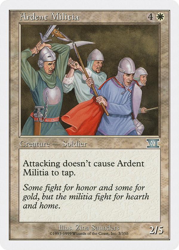 Ardent Militia (6ed)