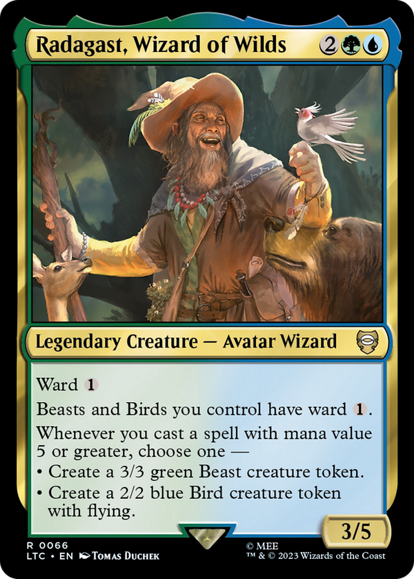 Radagast, Wizard of Wilds (ltc)