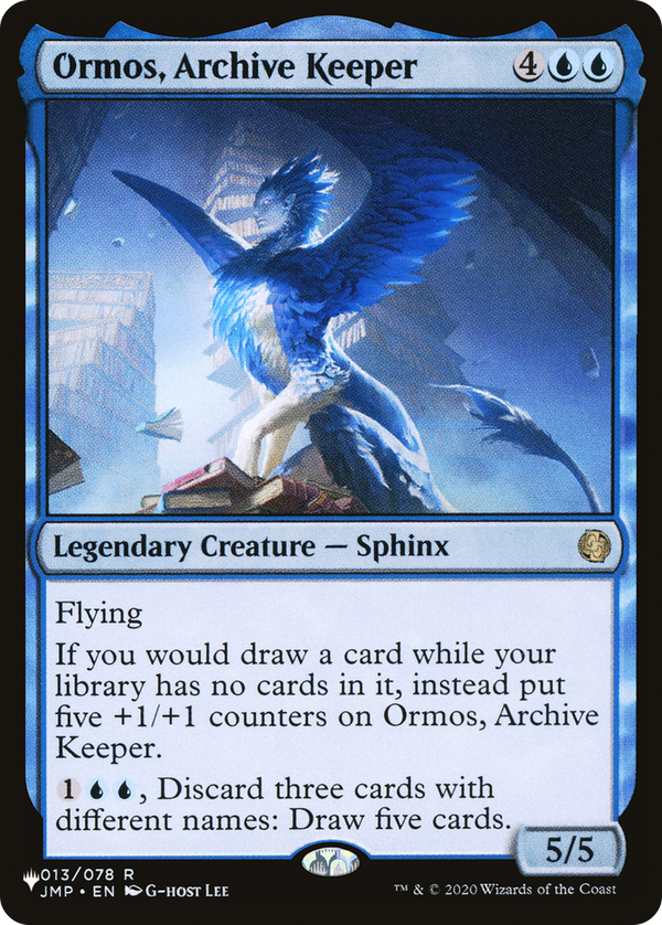 Ormos, Archive Keeper (plst)