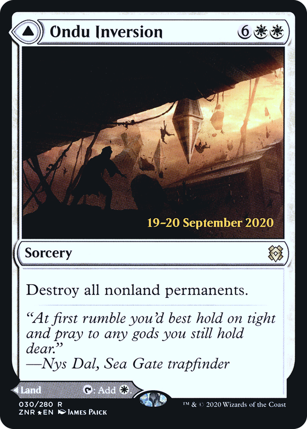 Ondu Inversion // Ondu Skyruins (pznr)