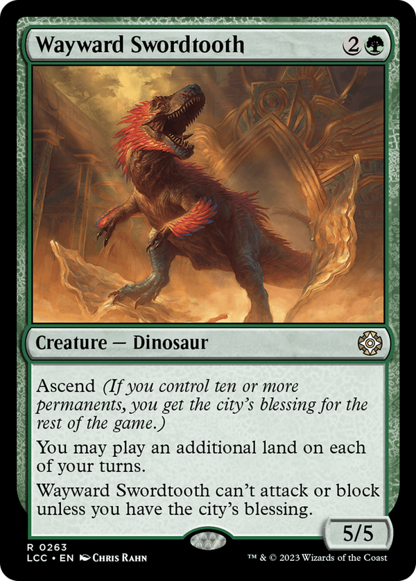 Wayward Swordtooth (lcc)