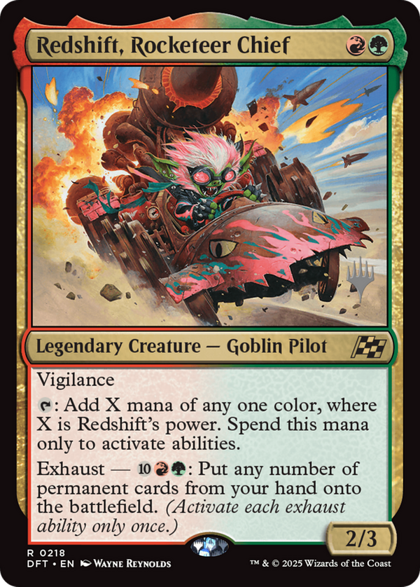 Redshift, Rocketeer Chief (pdft)