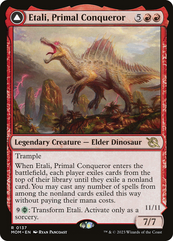 Etali, Primal Conqueror // Etali, Primal Sickness (mom)