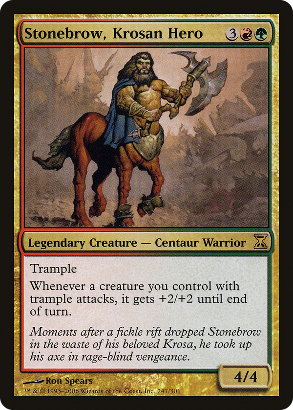 Stonebrow, Krosan Hero (tsp)