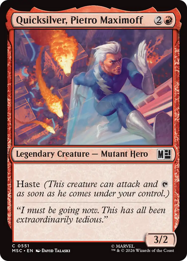 Quicksilver, Pietro Maximoff (msc)