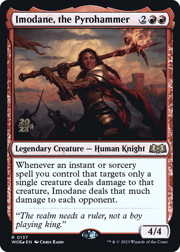 Imodane, the Pyrohammer (pwoe)