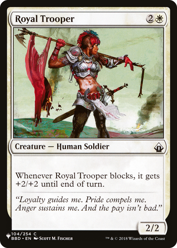 Royal Trooper (plst)