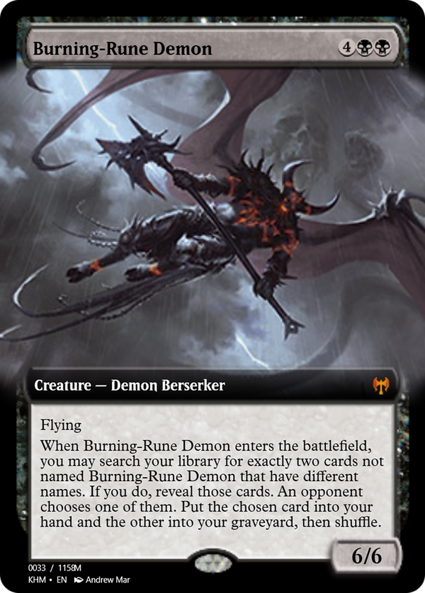 Burning-Rune Demon (prm)