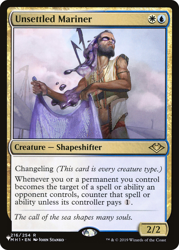 Unsettled Mariner (plst)