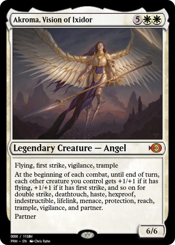 Akroma, Vision of Ixidor (prm)