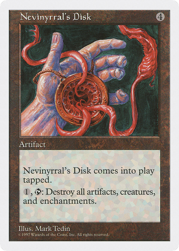Nevinyrral's Disk (5ed)