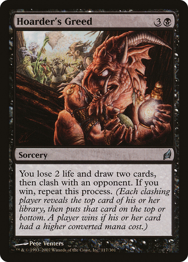 Hoarder's Greed (lrw)