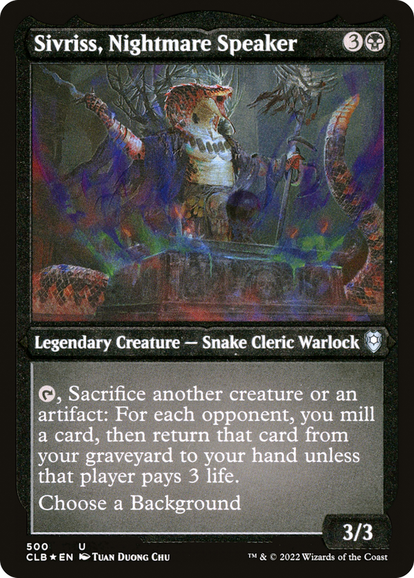 Sivriss, Nightmare Speaker (clb)
