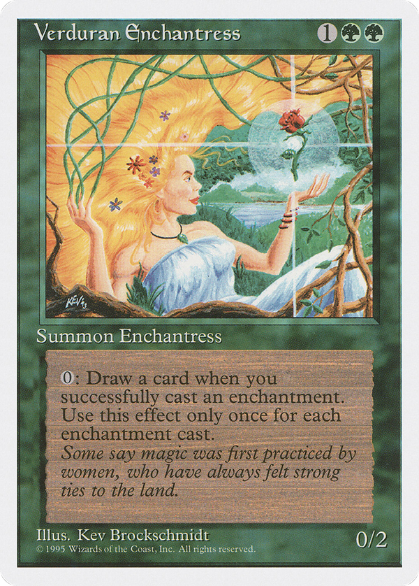 Verduran Enchantress (4ed)