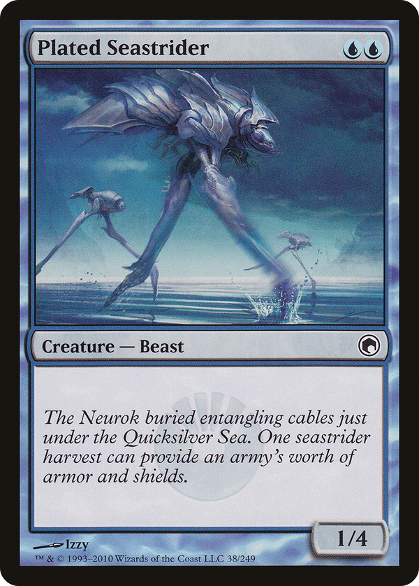 Plated Seastrider (som)