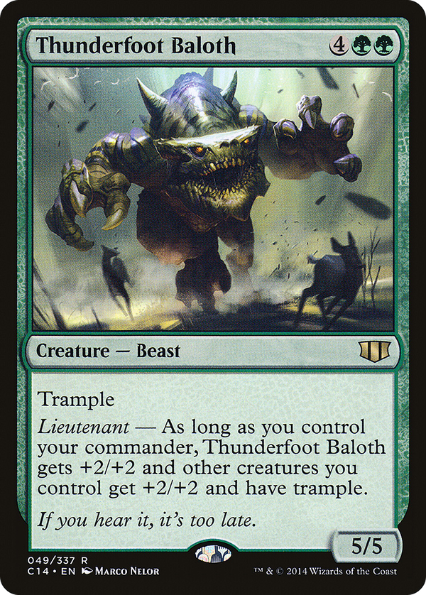 Thunderfoot Baloth (c14)