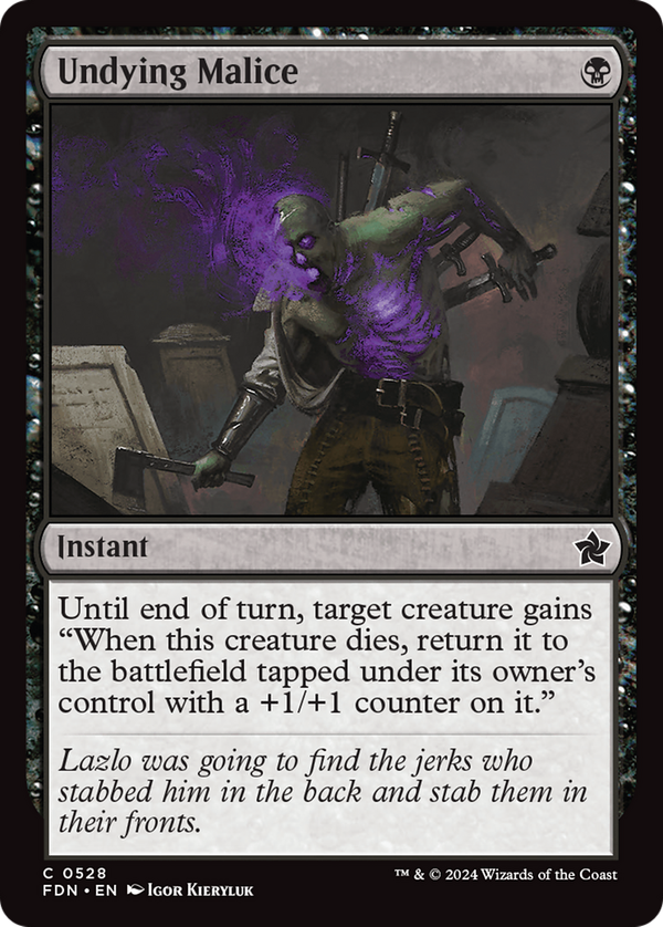 Undying Malice (fdn)