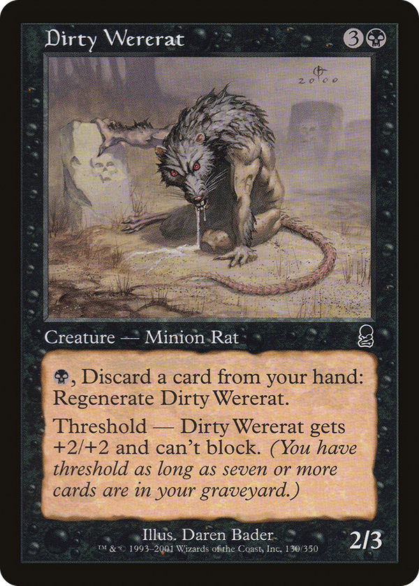 Dirty Wererat (ody)