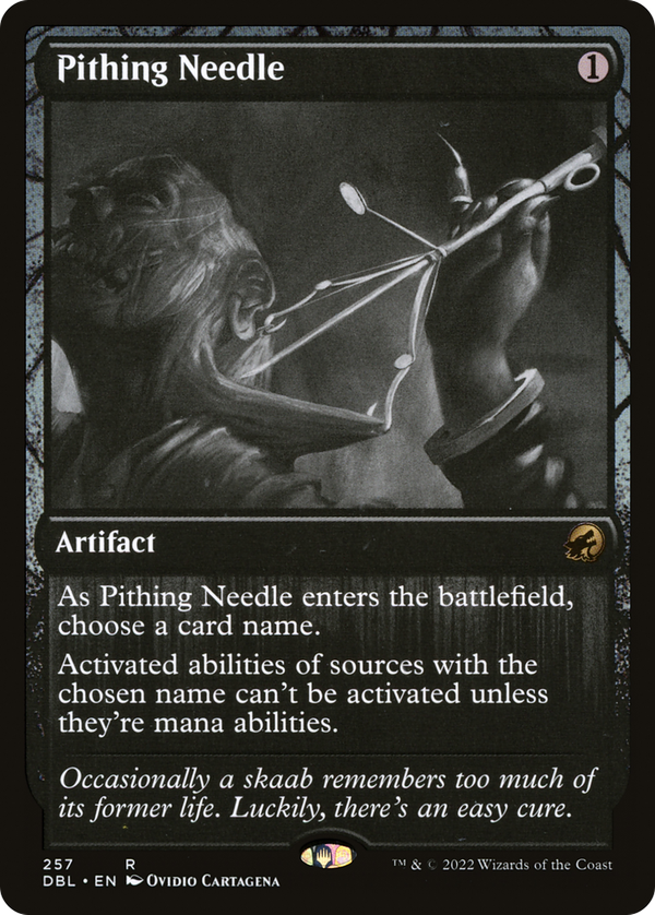 Pithing Needle (dbl)