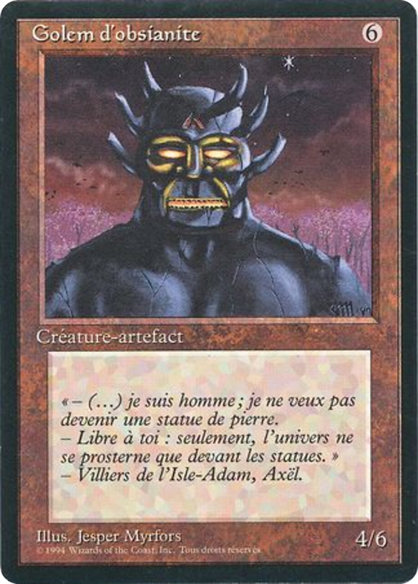 Obsianus Golem (fbb)