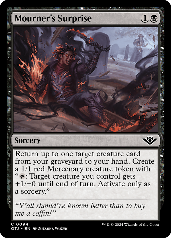 Mourner's Surprise (otj)