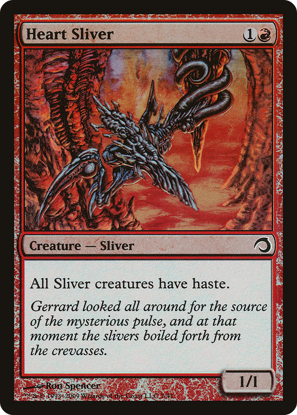 Heart Sliver (h09)