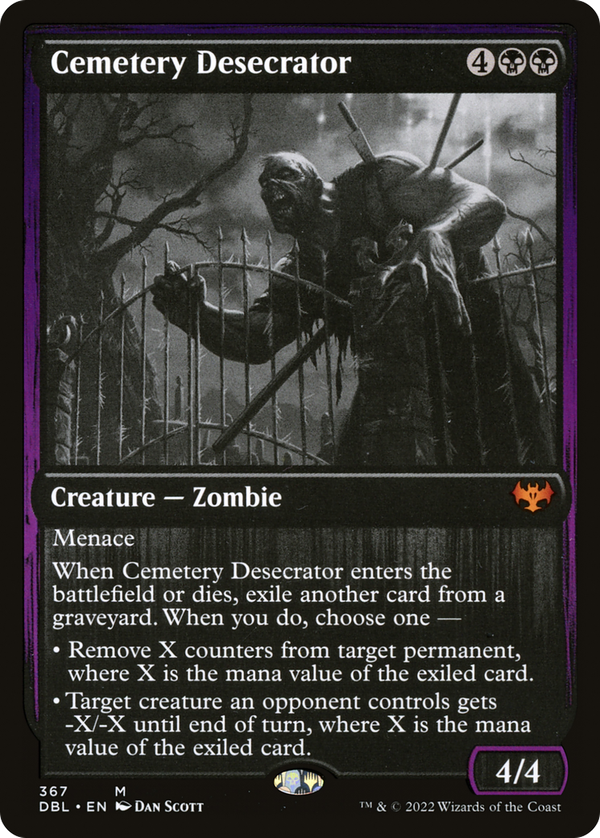 Cemetery Desecrator (dbl)