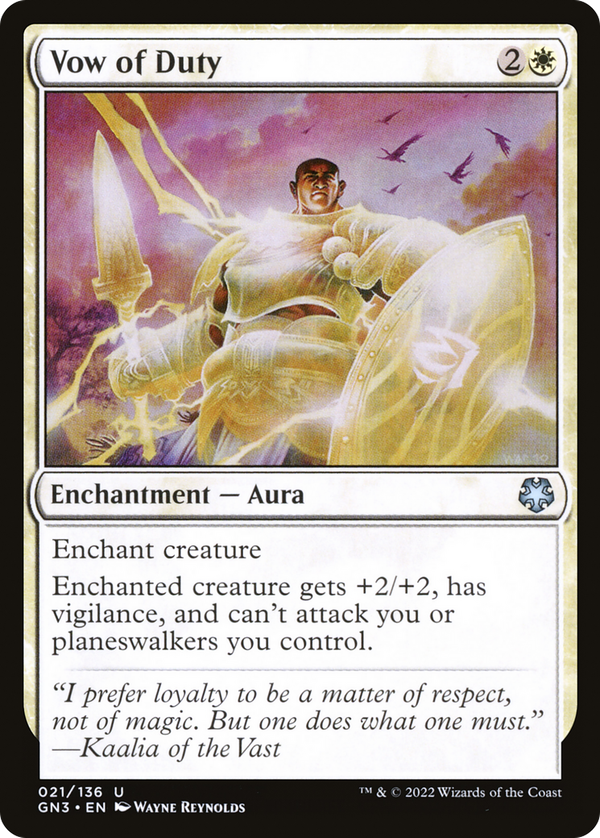 Vow of Duty (gn3)