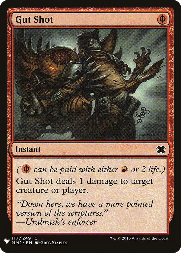 Gut Shot (plst)