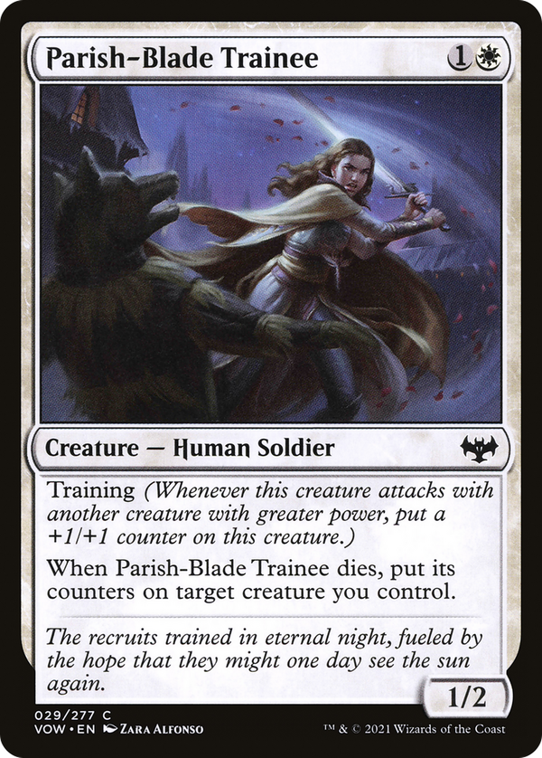 Parish-Blade Trainee (vow)