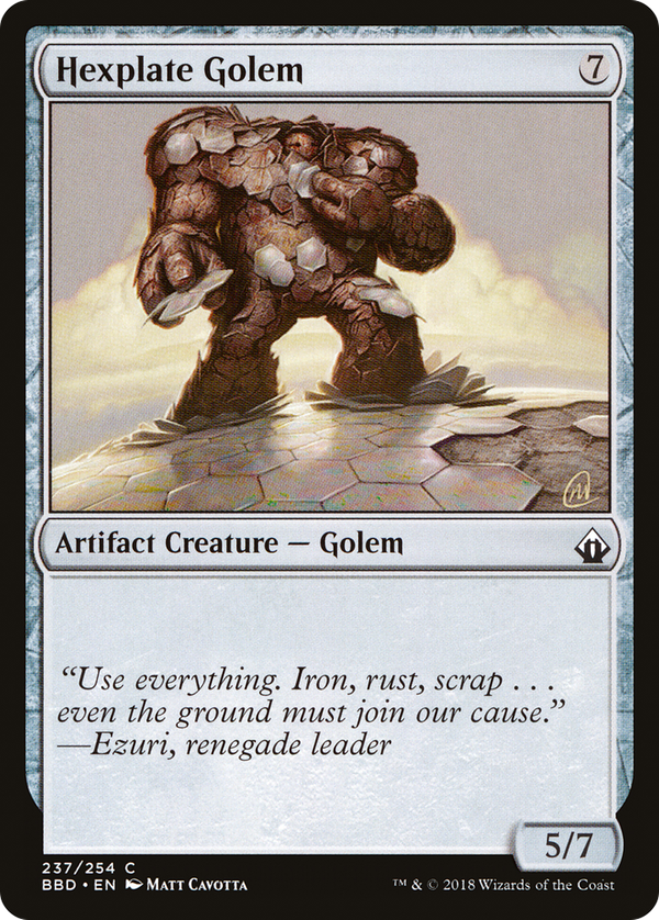 Hexplate Golem (bbd)