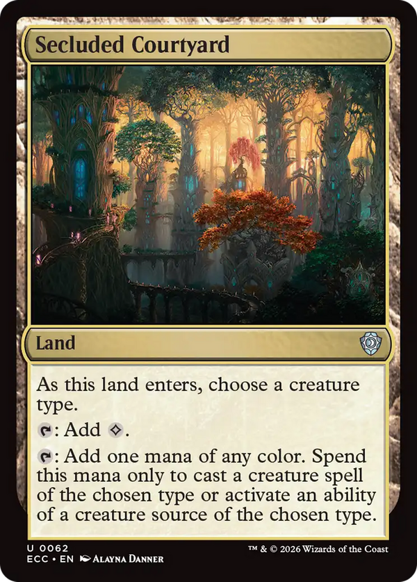 Secluded Courtyard (ecc)