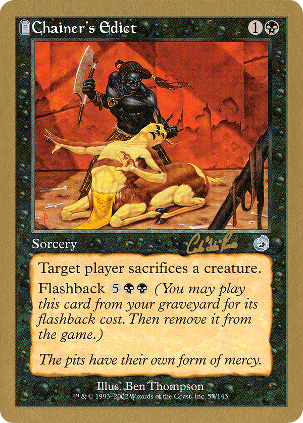 Chainer's Edict (wc02)