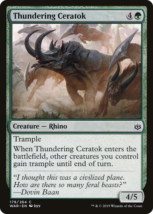 Thundering Ceratok (war)