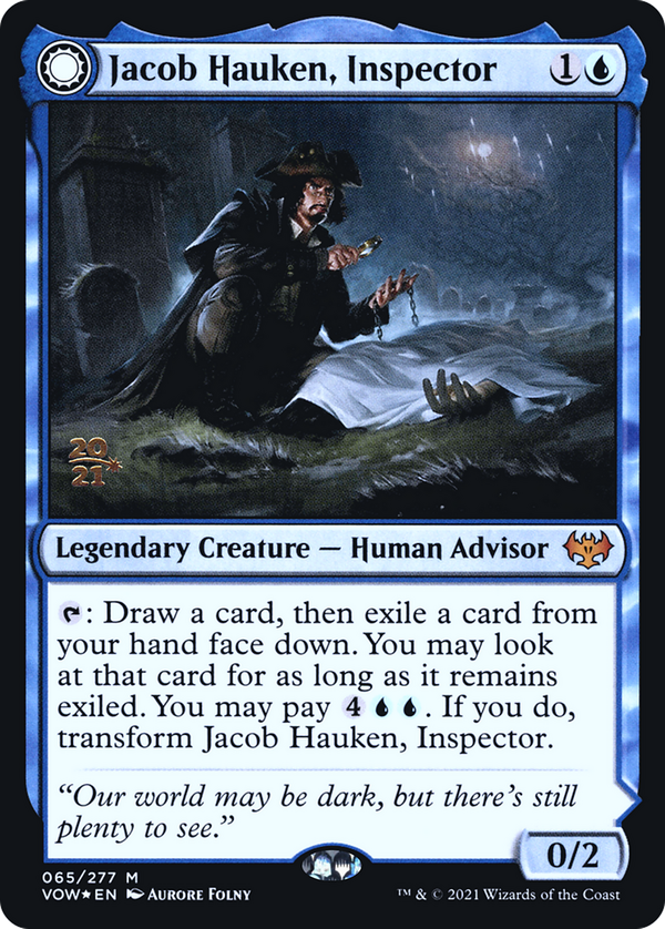 Jacob Hauken, Inspector // Hauken's Insight (pvow)