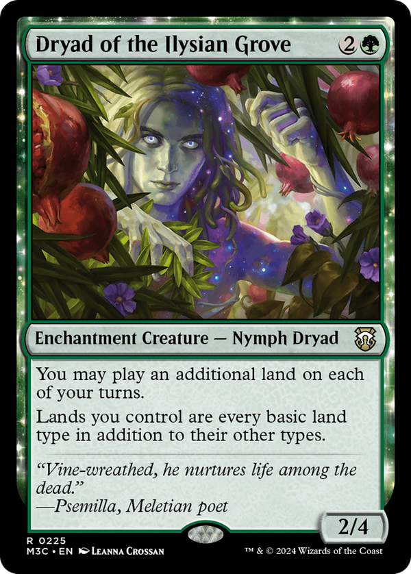 Dryad of the Ilysian Grove (m3c)