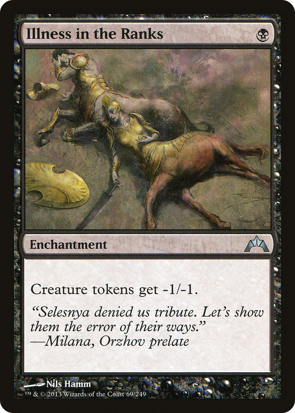 Illness in the Ranks (gtc)