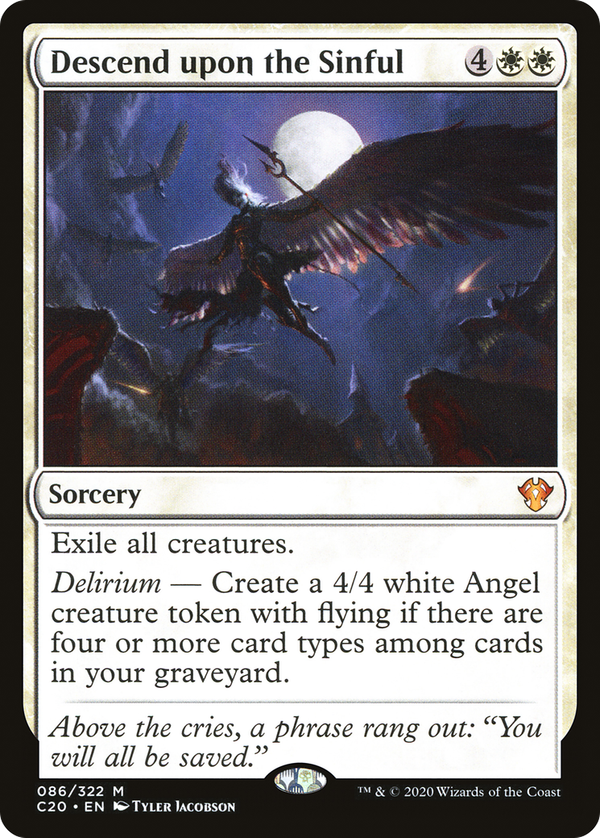 Descend upon the Sinful (c20)