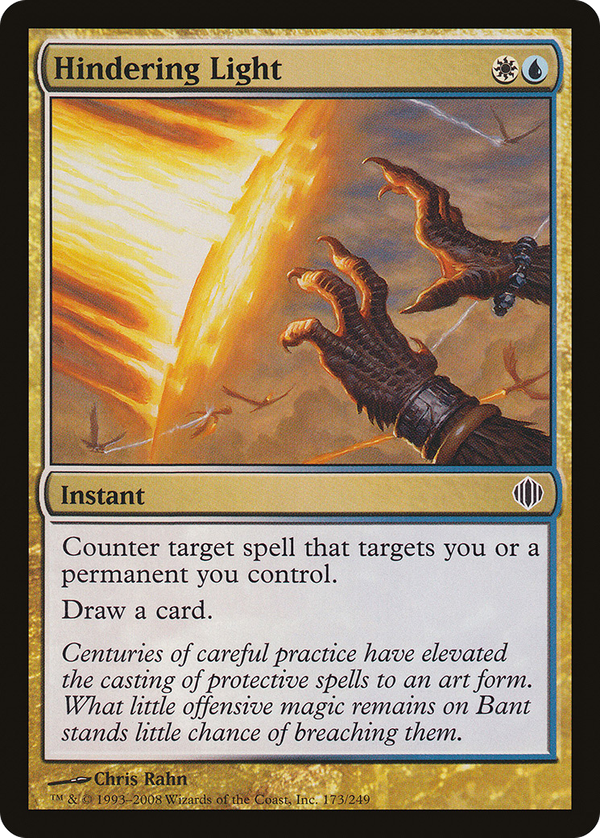 Hindering Light (ala)