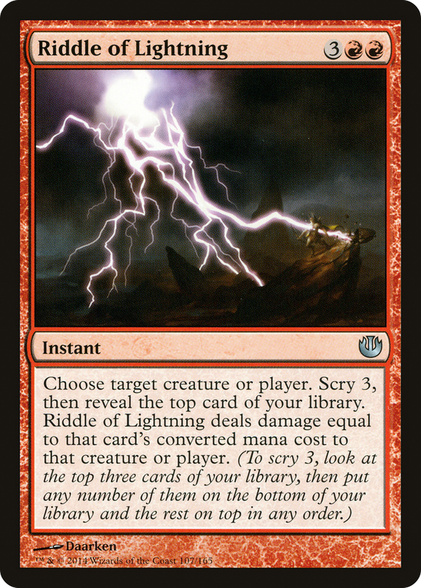 Riddle of Lightning (jou)